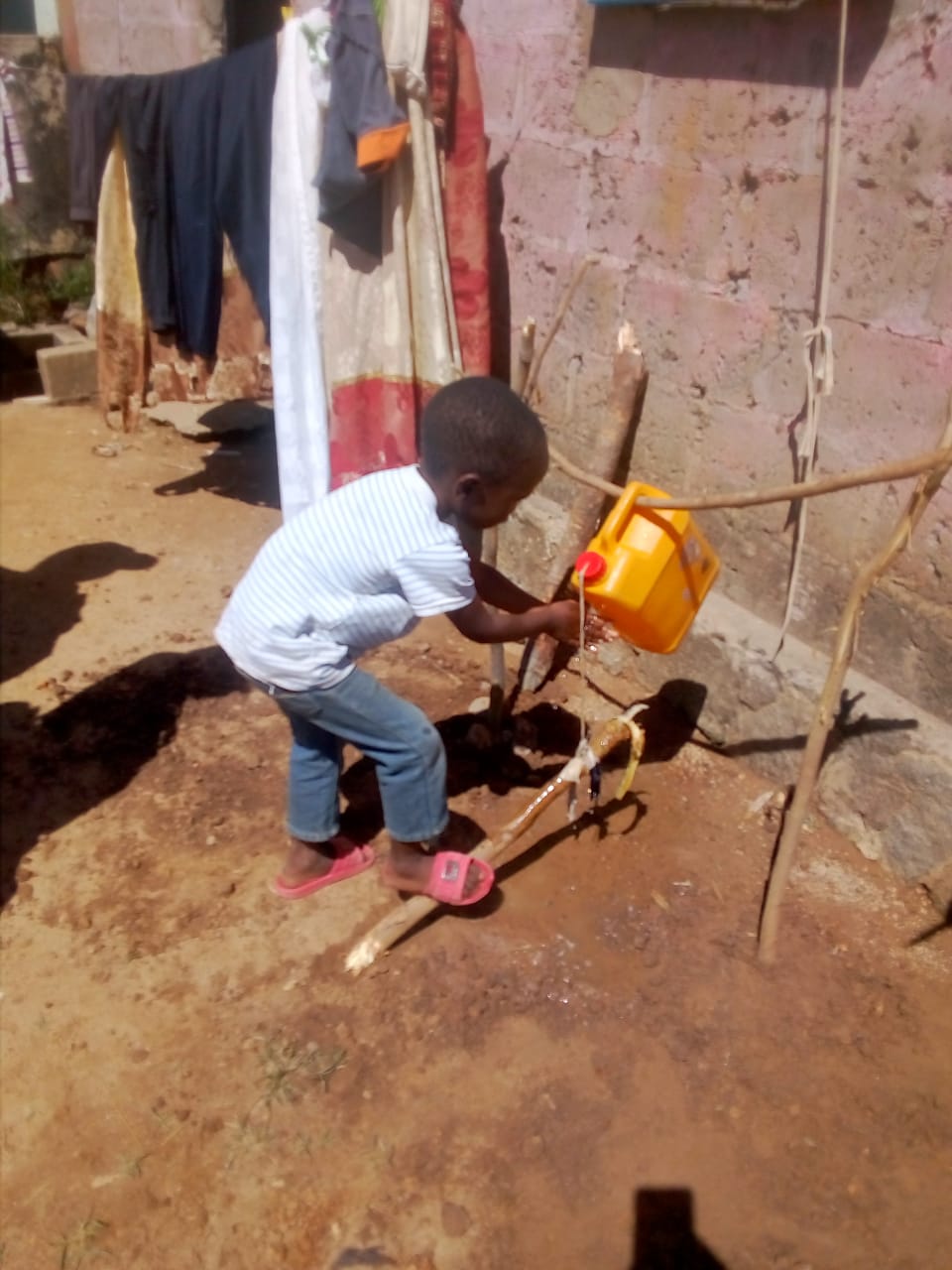 Installed Household Tippy Taps In Cunha District