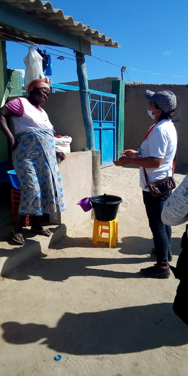 Donna Maria Previously Used A Basin For Her Clients To Wash Their Hands