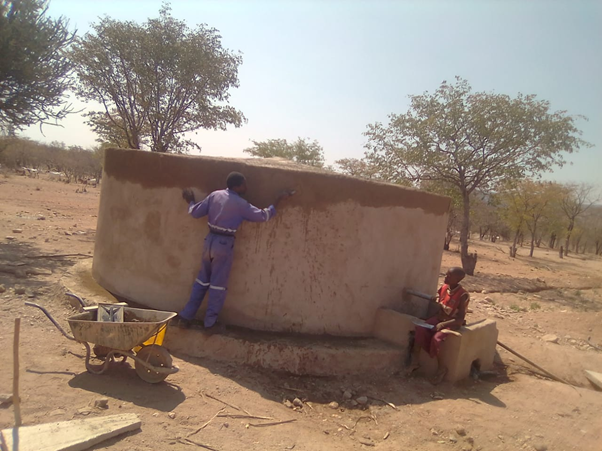 Finalizing the water tank