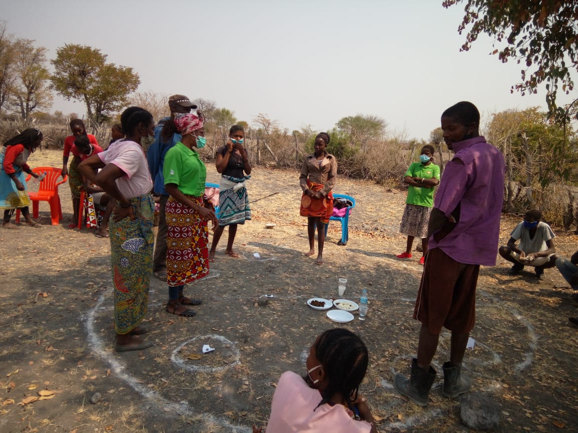 Community led total sanitation in Kacu-1, Gambos.