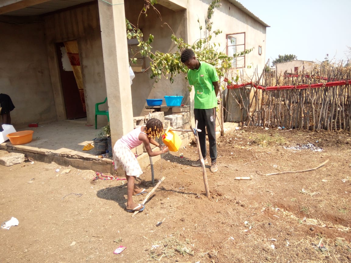 Creating the hand-washing habit.