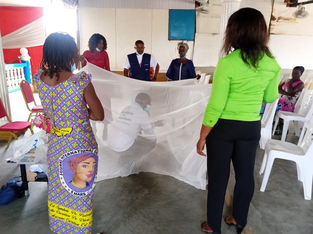 TCE Zaire realizou uma Dia Aberta na Igreja AIA esobre a prevenção de Malária