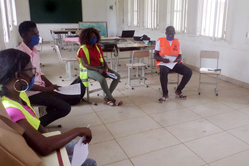 Cabinda Road Safety Women in Action planning session 500x333