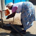 Now Donna Maria Uses A Tippy Tap As It Is More Hygienic and She Can Show Clients How to Wash Their Hands Properly