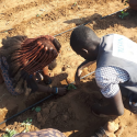 Small irrigation systems help vegetables grow