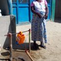 A Tippy Tap Replacing The Bowl Of Water She Used Before- It Uses Much Less Water