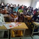 Tce Uíge refresher training for teachers in Beu Commune, with the presence of the Municipal Education Director, Beu Communal Coordinator, the Director of the Communal Hospital, the Communal Police Chief and Beu Communal Administrator