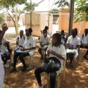 Boys and girls participated in workshops on menstrual health management at a number of ADPP schools.